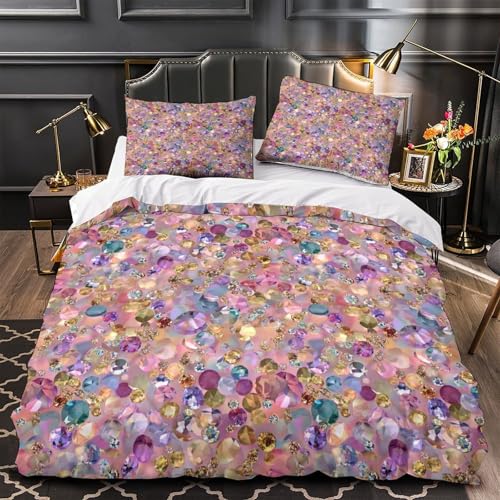 Parure de lit imprimé 3D de qualité supérieure pour lit double - 2