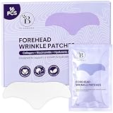 Zornesfalte Pflaster Nacht 16 Stück – Anti Falten Pflaster Gesicht, Patches mit Hyaluron Collagen & Peptiden – Stirn Pads Gegen Falten – Glättende Zornesfalten Patches für Damen & Herren - GEN2