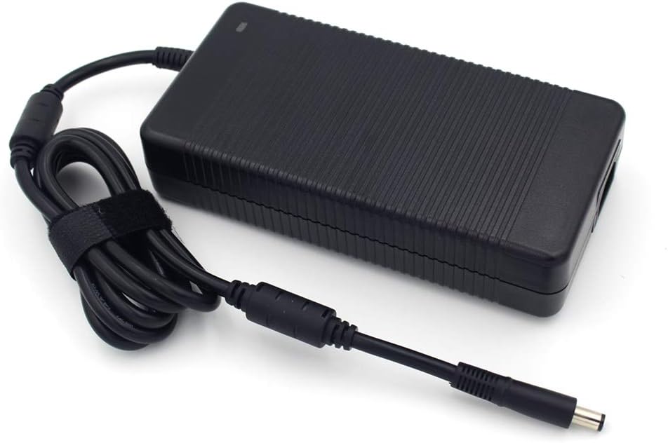330W 19.5V 16.9A 7.4 * 5.0mm Big tip Laptop Power Adapter Charger Compatible for Dell Alienware M18 M18x X51 X51 R2 AC Adapter Charger XM3C3,DA330PM111 Y90RR ADP-330AB D ADP-330AB B Power Supply Cord