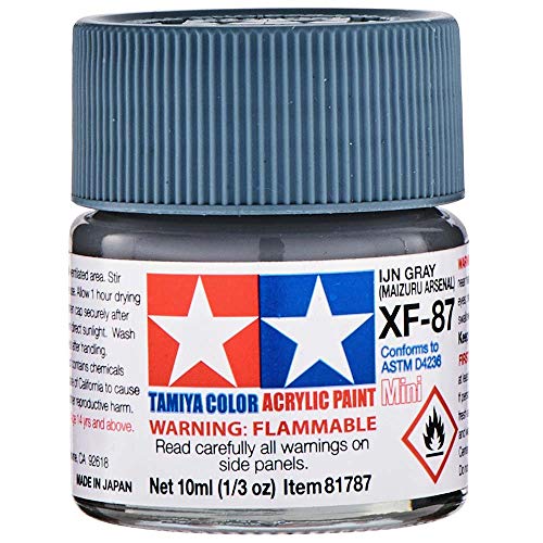 Preisvergleich Produktbild TAMIYA XF-87 IJN Grau matt 10ml Acry