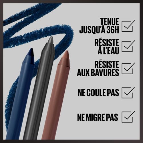 Maybelline New York Crayon Gel Effet Tatouage Yeux Waterproof avec Tenue Extrême jusqu'à 36h Tattoo Liner 921 Deep Teal - vue 6