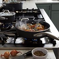 Calphalon Premier Hard-Anodized Nonstick Cookware 11-Piece Pots and Pans Set Dishwasher and Oven Safe with MineralShield Nonstick Technology Durable and Versatile Kitchen Cookware — image 8