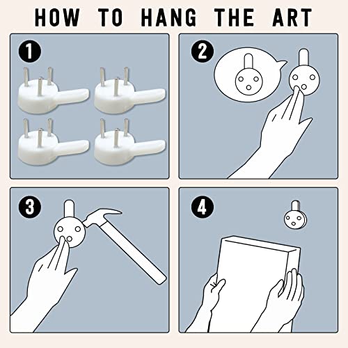 Bincue Neutral Botanical Plant Canvas 6 Pieces Rustic Farmhouse Wall Art For Living Room Bedroom And Bathroom,Canvas Paintings Print Set Decor 12"X 16" #TOP6