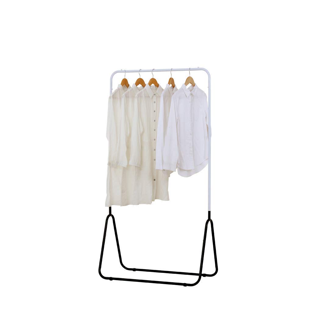 Séchoir à linge de sol single pole pour vêtements