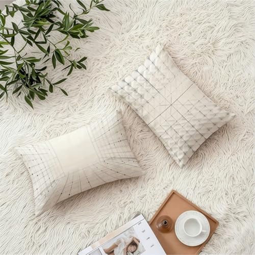 Housse coussin 50x80cm antitache et imperméable pour protéger le canapé avec style - 4