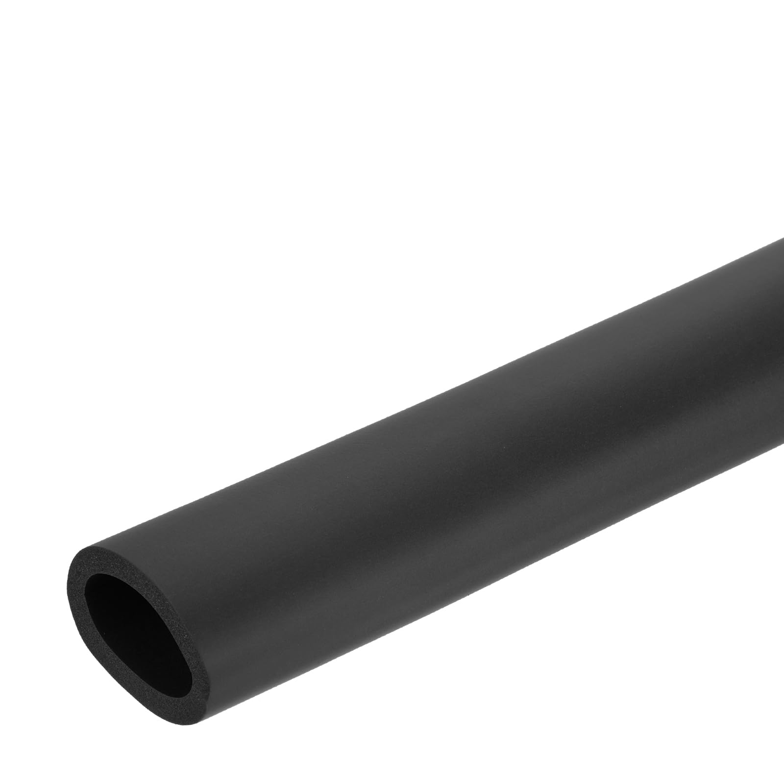 uxcell Foam Tubing for Handle Grip Support,32mm(1 1/4") ID 44mm(1 3/4") OD 0.3 Meter/1ft Length Black