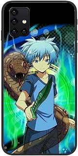 YZTEVXWE Czarny matowy TPU cienki silikonowy Coque Fundas elastyczne etui do Samsung Galaxy A51 5G-Koro-Assassination klasa 4