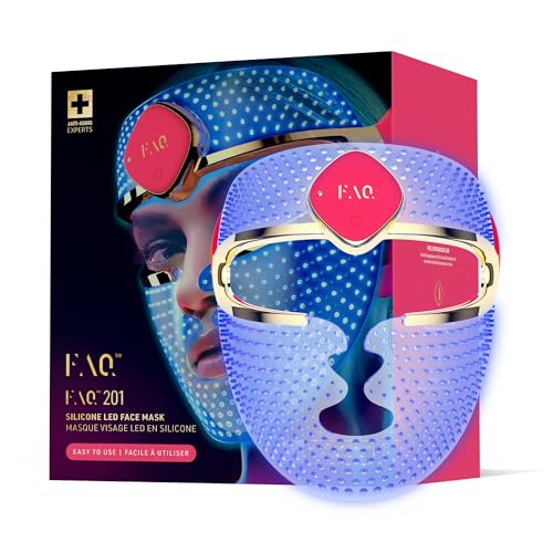 FAQ 201 RGB LED Face Mask - Wearable Skin Care Device