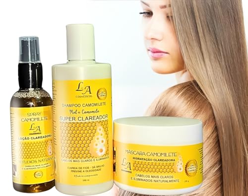 Power Blond Camomile – Kit Clareador com Hidratação Profunda e Reflexos Dourados Naturais