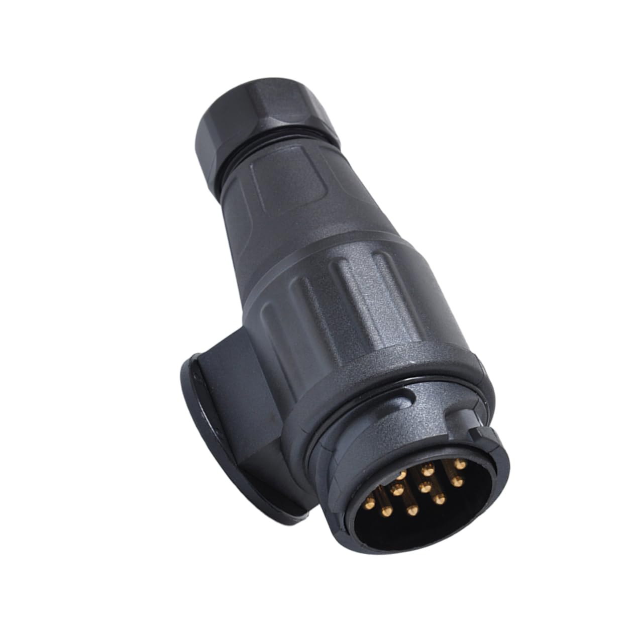 GLEAVI 4piezas Adaptador De Conector De Remolque Pines Conexión Eléctrica De Plástico para Trailers y Camiones Resistente y Duradero