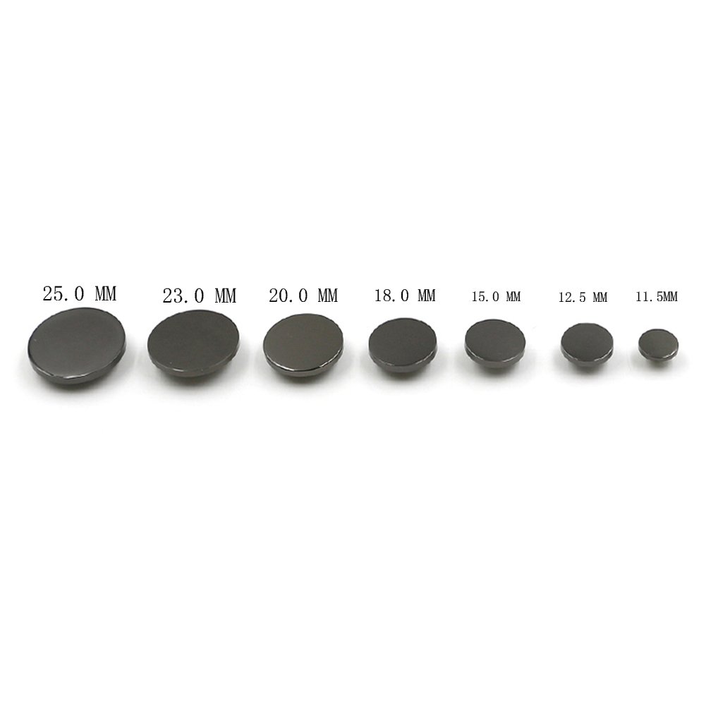 Metallknöpfe, 10 Stück, for Nähen von Hemden, Mänteln und Anzügen