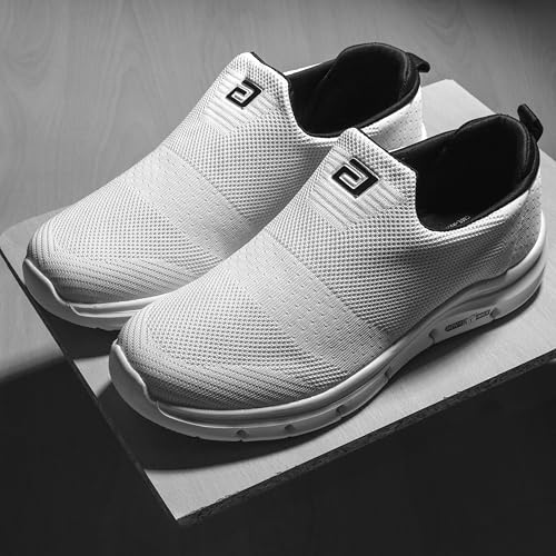 Image of ASIAN Wonderwalk-21 Walking Shoes for Men | Lightweight, Air Cooled Upper & Memory Foam Insole | Slip-On Sneakers for Walking, Travel & All-Day Comfort