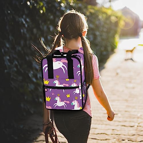 Cartable pour filles licorne multicolore : le cadeau d'anniversaire idéal