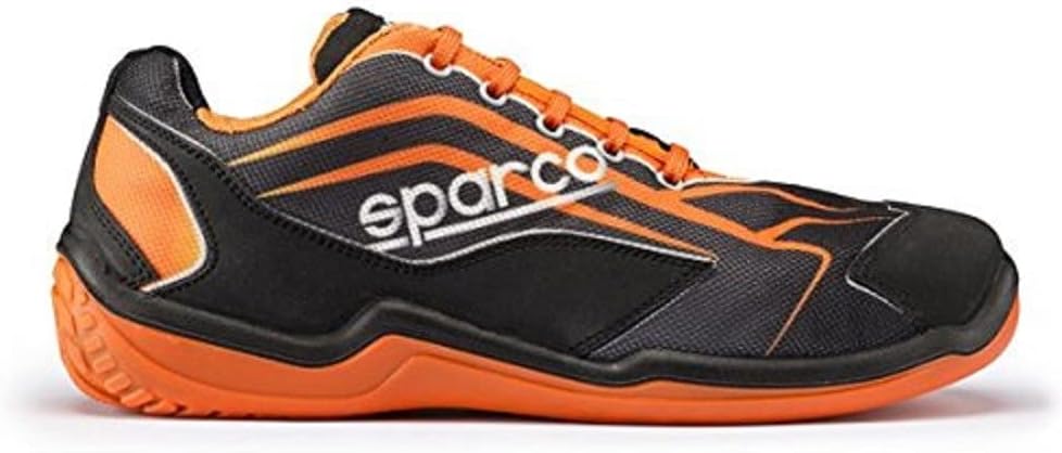 SPARCO (スパルコ) セイフティーシューズ TOURING LOW サイズ44 カラーBLACK/ORANG 0751444N