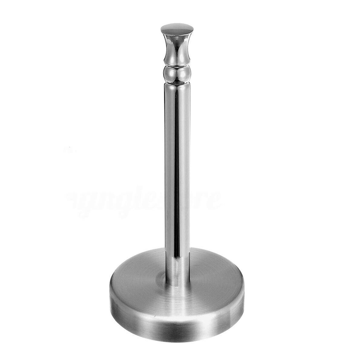 CTRLZS Vertical Paper Towel Holder Stand Stainless Steel for Home Kitchen Countertop