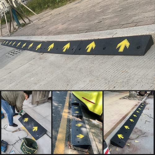 Rampa portátil para bordillo 100x30x12 cm miniatura 2