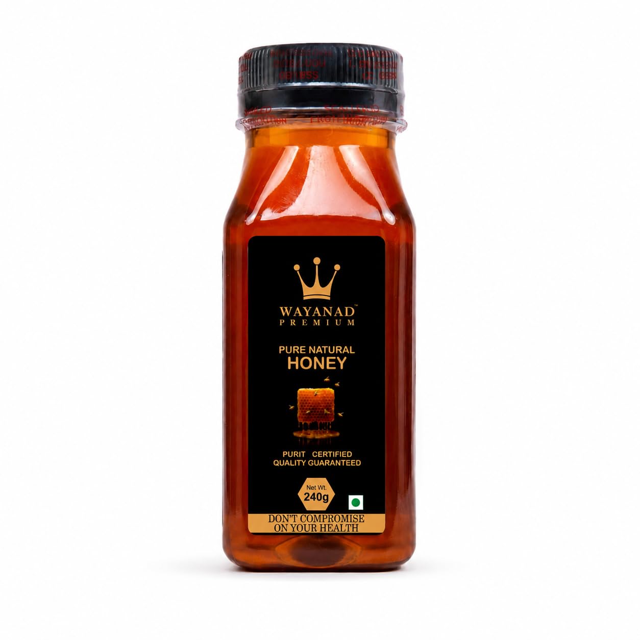 Wayanad Premium Pure Natural Honey 240g- Premium Quality Pure Honey | No Added Sugar | No Preservatives Added | Naturally Rich in Antioxidants | Rich & Natural Flavour | Sourced from Forest Floral Regions | For Everyday Use & Wellness-image-10