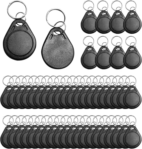 50�� 13.56MHz ISO15963 Icode2 Hf RFID �L�[�t�H�u �^�O �L�[�J�[�h�A��ڐG�ߐ� iCode-Slix IC �L�[�t�H�u ISO15693 �L�[���X�G���g���[�A�N�Z�X����V�X�e���p - �u���b�N