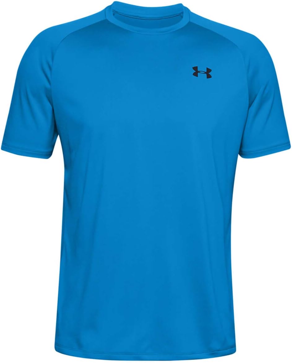 Under Armour Men's Tech 2.0 Short-sleeve T-shirt Standard Small Electric Blue (428)/Black
