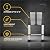RecPro RV Aluminum Telescoping Ladder | Collapsible Extension Ladder (12.5 FT) Silver