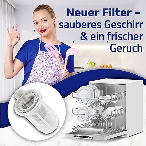 Sieb Filter für Geschirrspüler - 1523330213 für Electrolux für Zanussi für AEG - Garantie 10 Jahre - MONTERAL