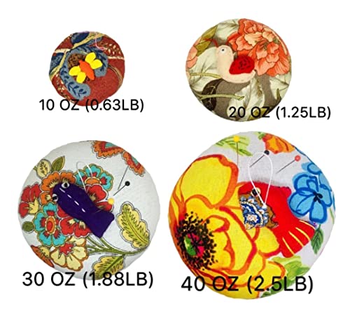 Peavytailor Emery Pin Cushion 10 Oz Needle Storage Organizer, Handmade Pin Cushions For Sewing. Cute Shaped Needle Cushion For Sewing Diy Crafts - Ladybug Red #TOP5