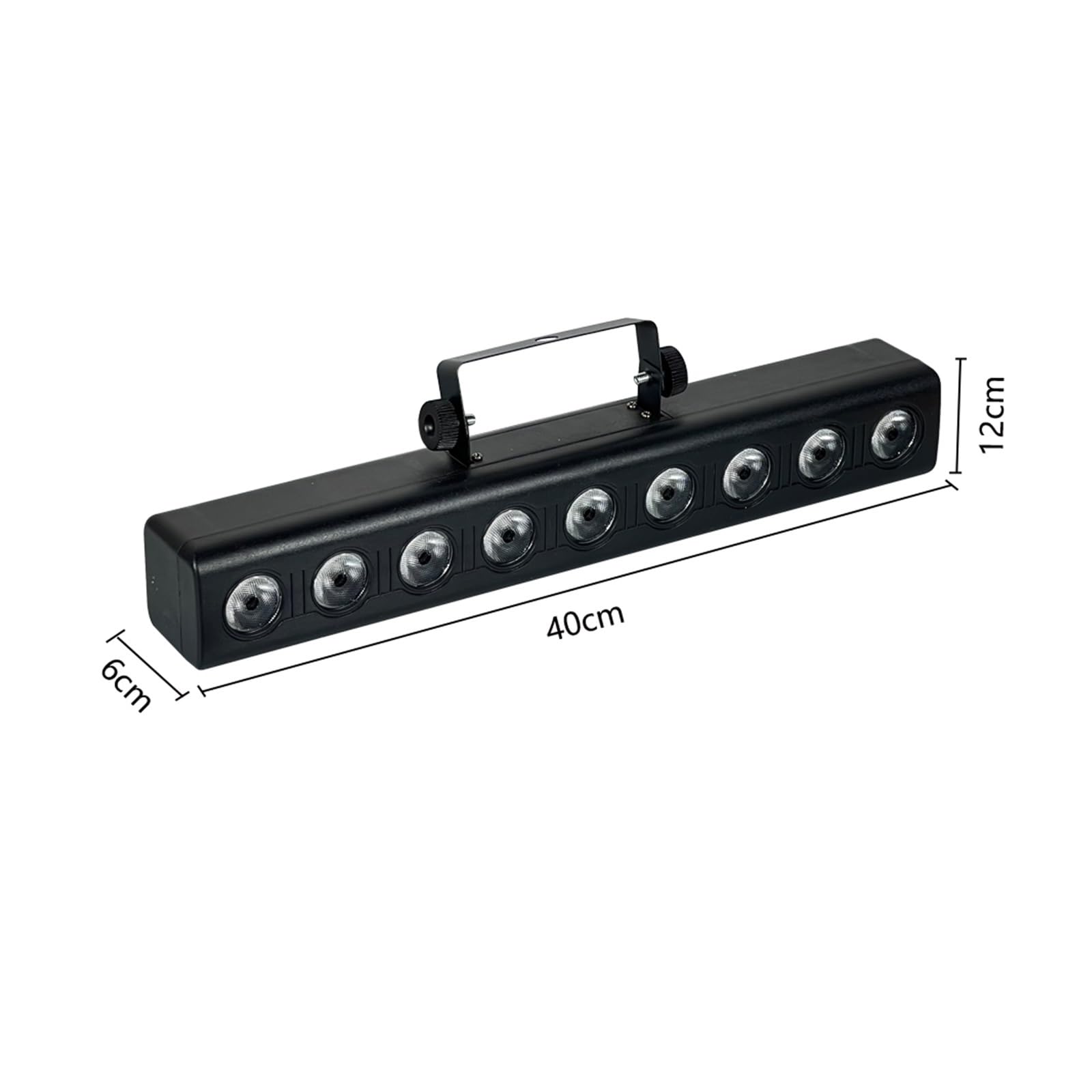 2 PCS Remote 9 * 4w RGBW 4in1 Lange Streifen LED Wall Washer Bühne Färben Lichter DJ Bar Strobe licht Für Partys und Clubs