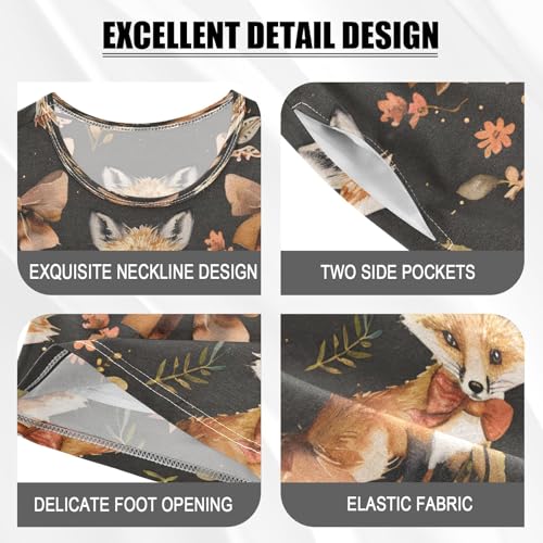 senya Butterflies Elegant Ox Summer Pajamas Set Short Cotton Sleepwear 2 Piece4