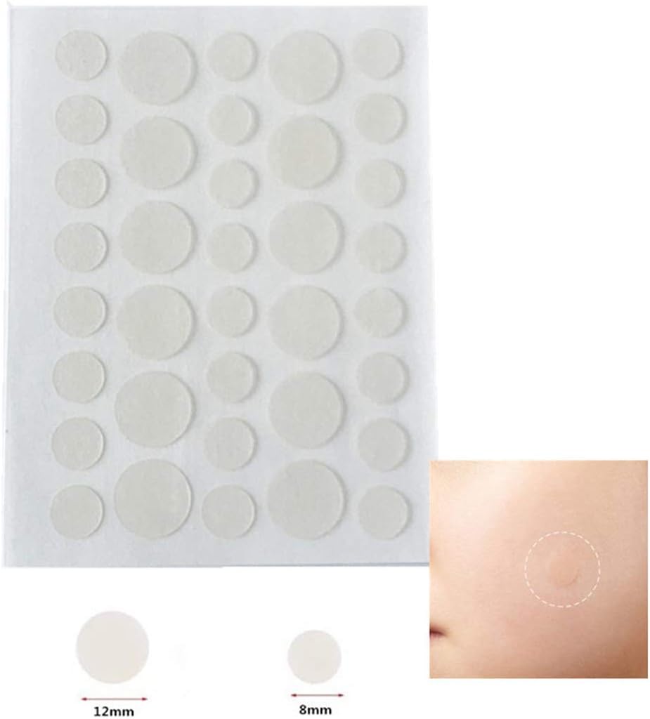 108Pcs New Hydrocolloid Acne And Skin Tag Remover Patches Acne Invisible Sticker