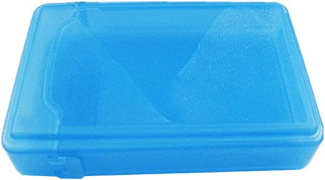 OSALADI 5pcs Plastic Hard Drive Case Enclosure External Storage Box Organizing Case Snap Closure for Electronics