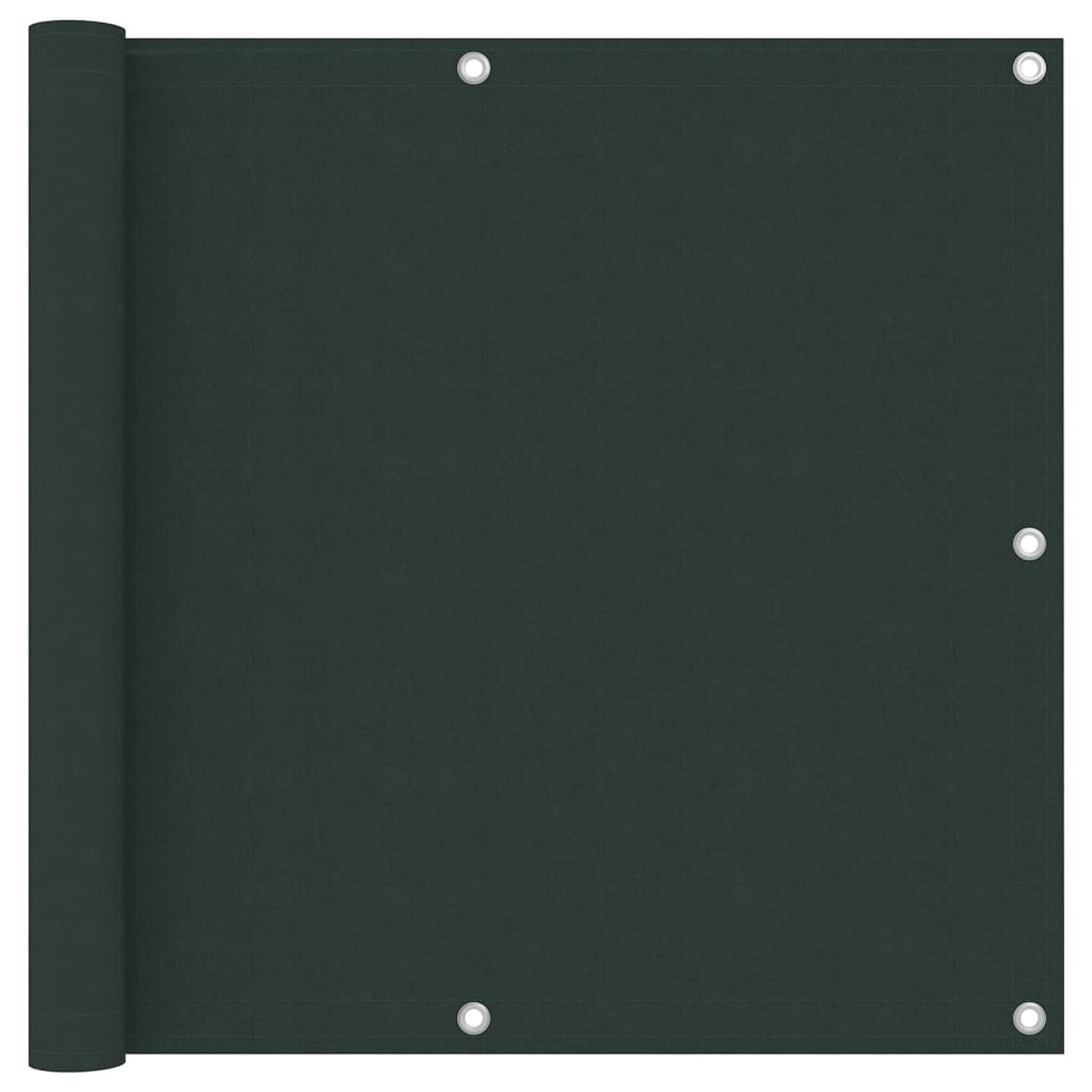 Balcony Privacy Screens,Waterproof And U V Protection,Balcony Screen Dark Green 90x500 cm Oxford Fabric