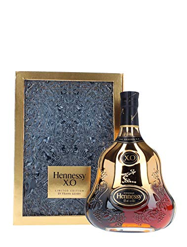 Hennessy Cognac X.O. Frank Gehry limited Edition 0 7l 40% Vol + Giftbox
