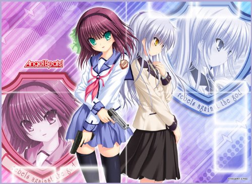 Amazon | TCG万能プレイマット Angel Beats! 「ゆり&天使」 | トレカ 通販