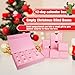 Pink Gift Box,Gift boxes for Presents with Lids Magnetic Closure Rectangle,10.4x6.4x2 Inch 12 Days Calendar Box for Groomsman Proposal Box, Wedding, Christmas, Halloween, Birthday Gift Packging