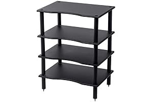 Monolith 4 Tier Shelf Audio Stand