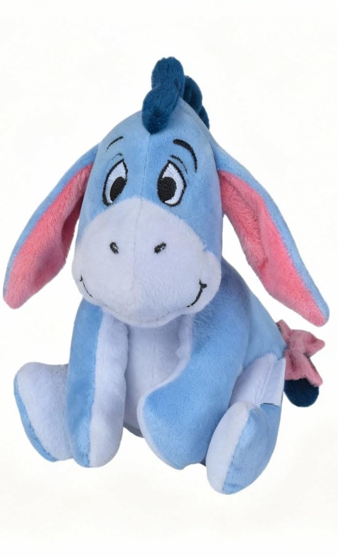 Whitehouse Leisure Winnie the Pooh Plush Toys Pack of 3 Winnie the Pooh + Tiger + Eeyore Cuddly Toy 18 cm (Eeyore) - Image 4