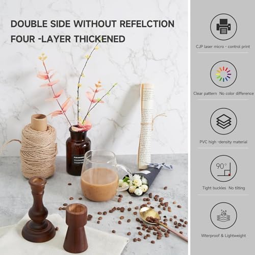 BEIYANG 2 PCS Photo Backdrop Boards with 2 PCS Brackets for Flat Lay or Food Photography Background by BEIYANG - Image 3