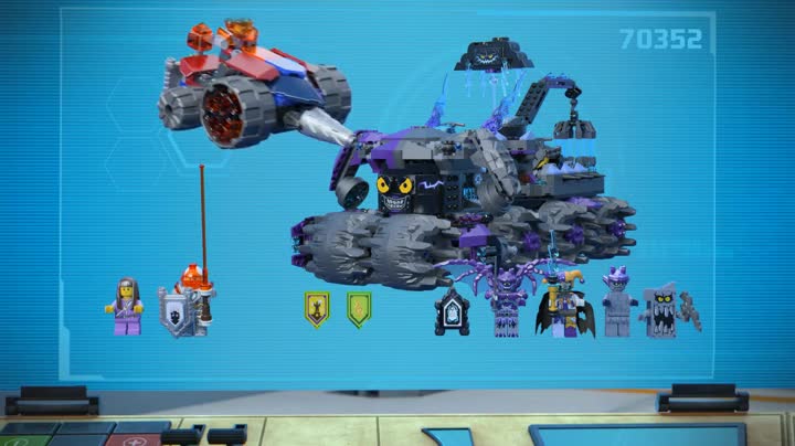 LEGO 6174989 Nexo Knights Jestro's Headquarter 70352 Building Kit
