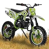 [US Fast Arrival] 49cc Kids Dirt Bike, 2-Stroke Dirt Bikes Gas Power Motocross Off...