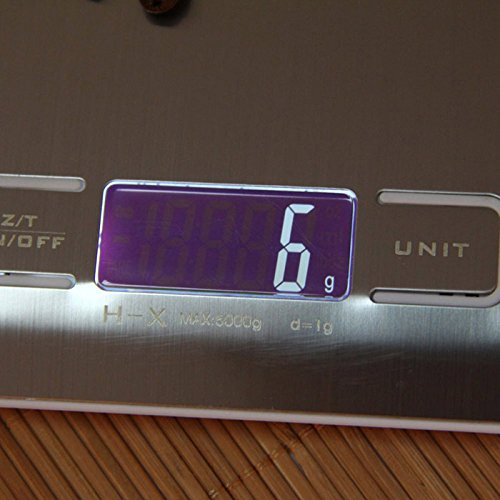 Di Alta Precisione Digitale LCD 5Kg X 1G Bilancia Bilancia Peso Misura G/Ozt/Lb/Oz