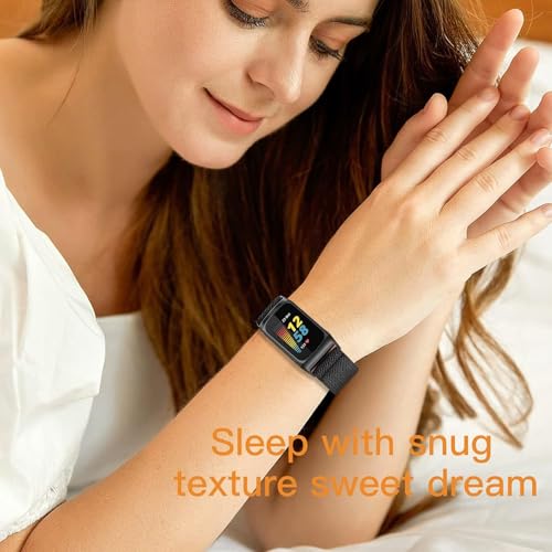 5 Correas Elásticas de Nylon para Fitbit Charge 5 y 6 miniatura 6