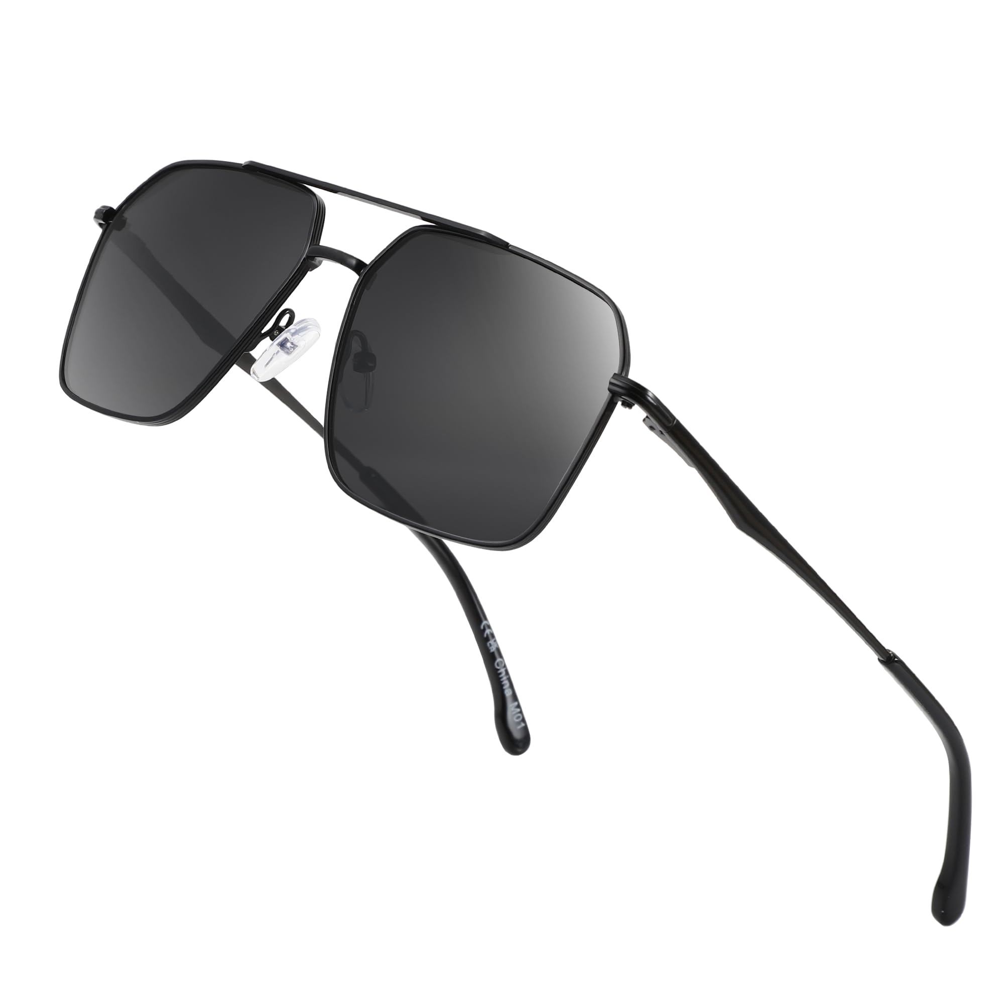 ZENOTTIC Polarized Aviator Sunglasses for Men: UV400 Protection Trendy Anti-Glare Shades - Driving Fishing Golf Fashion
