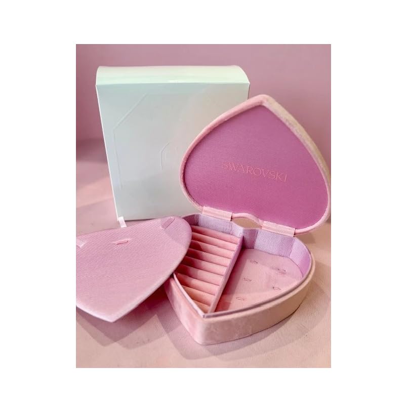 Amazon.com: Swarovski Crystal 2026 Jewelery Heart Box Pink