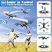 Naseto Drone with Camera 1080P for Kids Adults, Foldable HD FPV Mini Drone with 2 Batteries, One Key Take Off/Land, Altitude Hold, Headless Mode, 360°Flip, Gestures Selfie, 3 Speed Mode, Waypoint Fly
