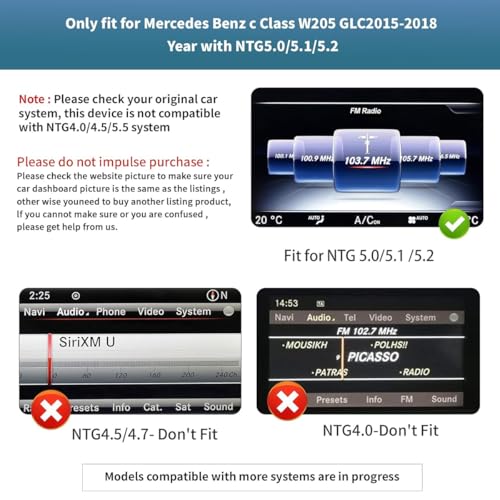 Radio multimedia táctil 12.3 pulg para Mercedes Benz miniatura 2