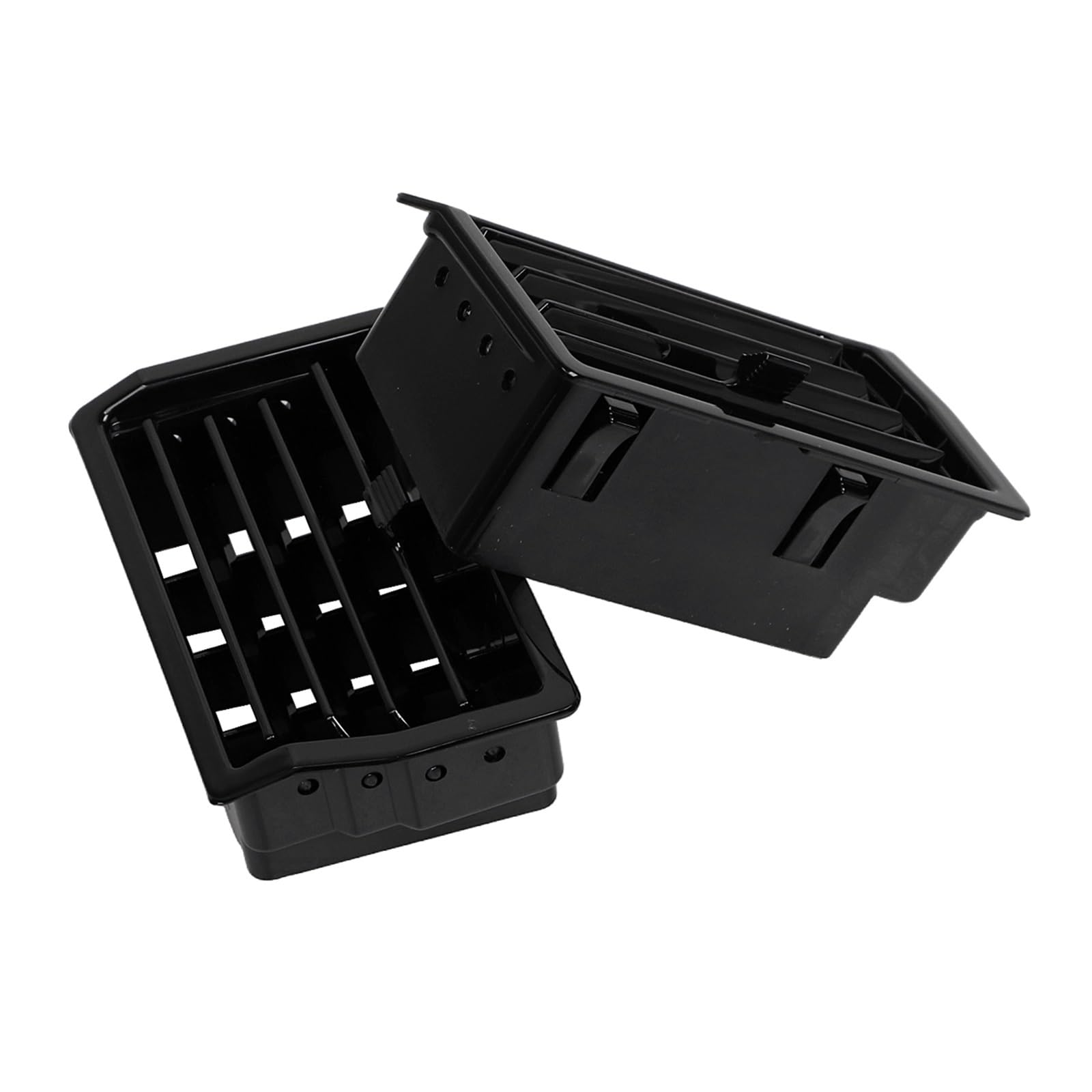 para Goldwing GL1500 1988-2000 Negro Brillante Motocicleta Izquierda Derecha Carenado Inferior Respiraderos De Aire Fresco
