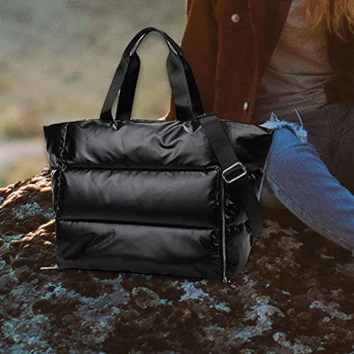 Segolike Bolsa Esportiva Feminina Vaveren Com Ombro Na Bagagem, Bolsa Esportiva Para Treino, Preta P