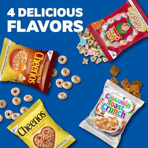 Image of General Mills Cereal Variety Pack, 8 Pouches, 9.1 oz