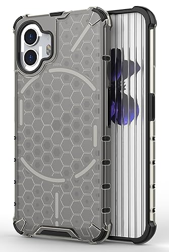 Image of Glasgow Back Case Cover Designed for [ Nothing Phone (2) 5G ] (Stylish Look | Shock Proof) - Black