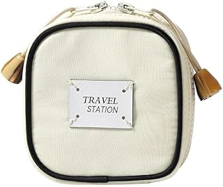 Elegante bolsa de maquillaje de viaje, organi...